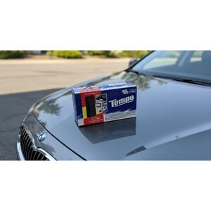 Tempo Car Case Starter Kit Refillable Visor Tissue Holder with 48 4-Ply Sheets